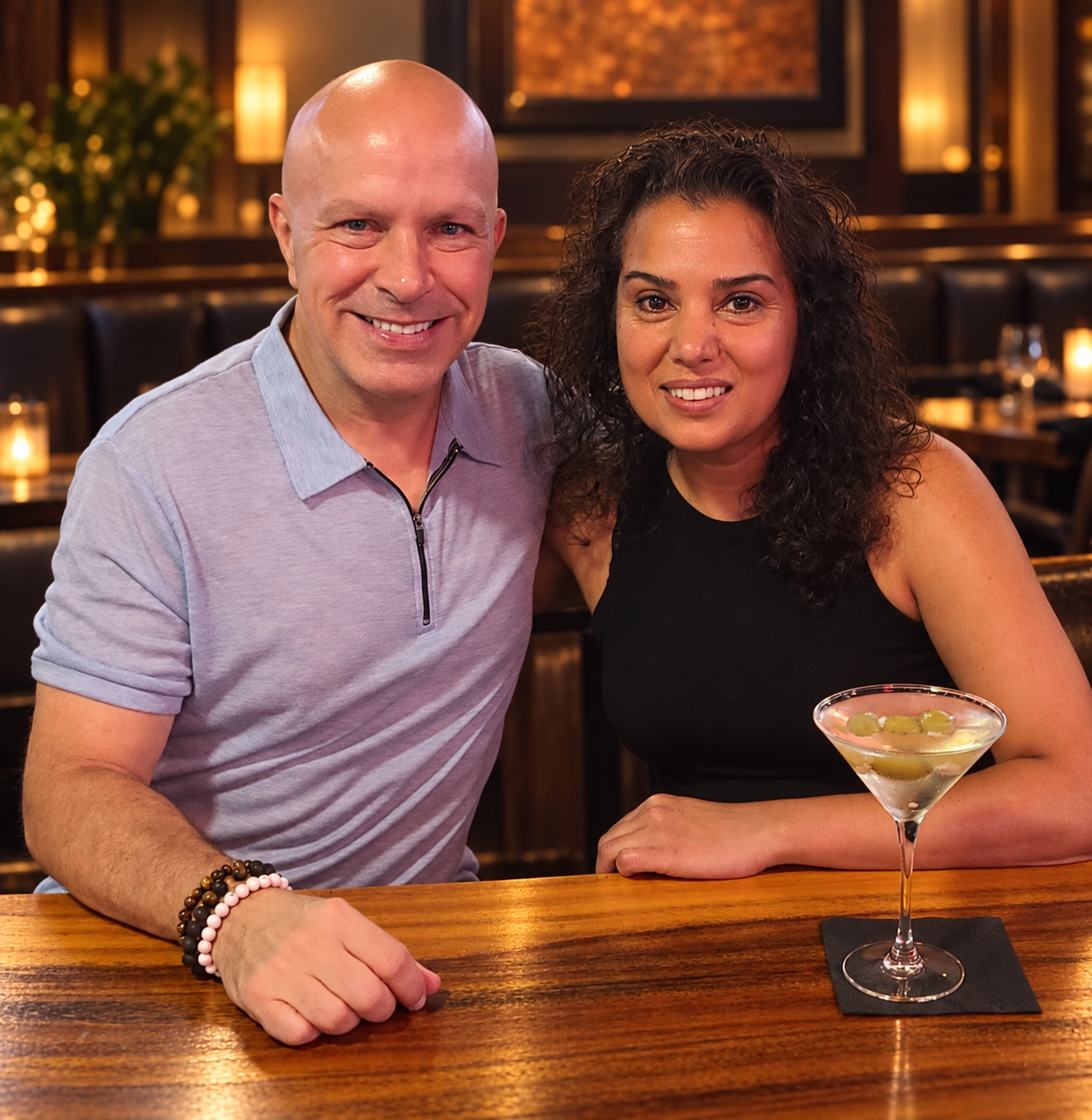 Eddie Petrie and Amanda Secran